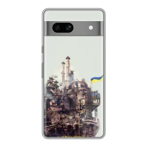 Чохли на військову тематику для Google Pixel 7A (Азовсталь)