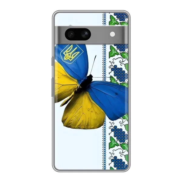 Чехол с рисунком «Бабочка» для Google Pixel 7A Чехол с рисунком «Бабочка» для Google Pixel 7A