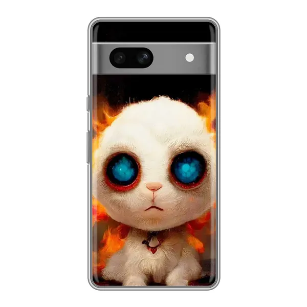 Чехол с рисунком «Бавовнятко» для Google Pixel 7A Чехол с рисунком «Бавовнятко» для Google Pixel 7A