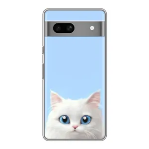 Чохол на тематику: Коти для Google Pixel 7A (Білий кіт)