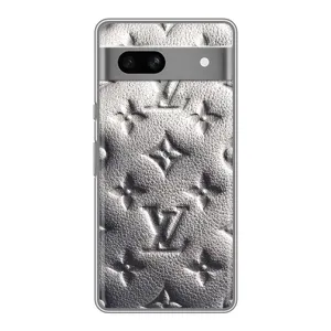 Текстурний Чохол Louis Vuitton для Гугул Піксель 7А (Бежевий ЛВ)