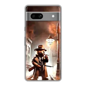 Чехол с мемами тралалело тралала для Google Pixel 7A (Бобрито бандито)