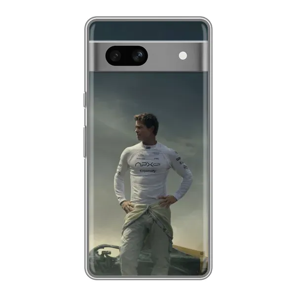 Чехол с рисунком «Бред Питт» для Google Pixel 7A Чехол с рисунком «Бред Питт» для Google Pixel 7A