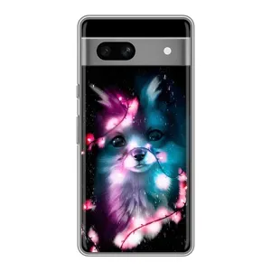 Чохол з Лисичкою для Google Pixel 7A (Чорна лисиця)