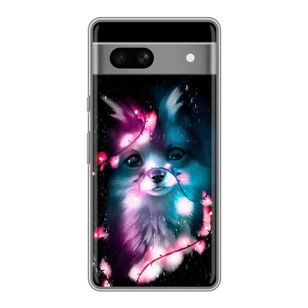 Чехол с рисунком «Черная Лиса» для Google Pixel 7A Чехол с рисунком «Черная Лиса» для Google Pixel 7A