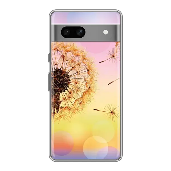 Чехол с рисунком «Цветок-одуванчик» для Google Pixel 7A Чехол с рисунком «Цветок-одуванчик» для Google Pixel 7A