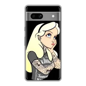 Чехол Стильные девушки на Google Pixel 7A (Девушка обиделась)