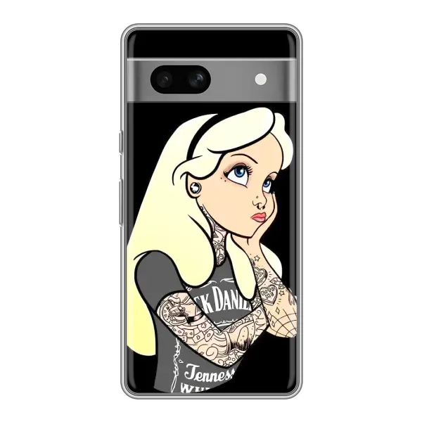 Чохол з малюнком «Дівчина образилася» для Google Pixel 7A