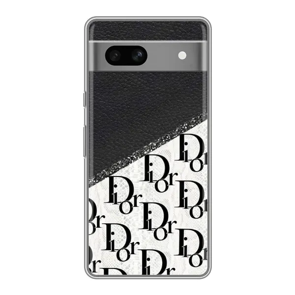 Чехол с рисунком «Диор» для Google Pixel 7A