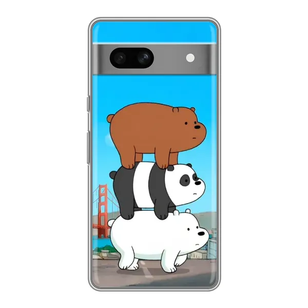 Чехол с рисунком «Друзья» для Google Pixel 7A Чехол с рисунком «Друзья» для Google Pixel 7A