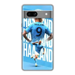 Чохли з принтом на Google Pixel 7A Футболіст (Erling Haaland)