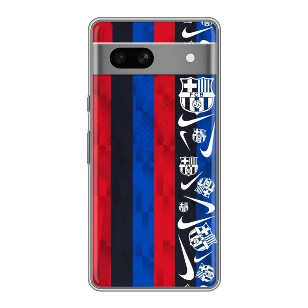 Чехол с рисунком «Фанат Барсы» для Google Pixel 7A