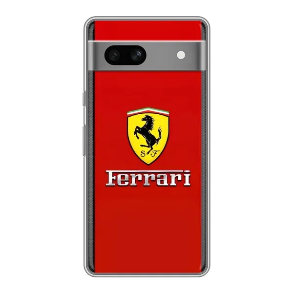 Чохол з малюнком «Ferrari Logo» для Google Pixel 7A Чохол з малюнком «Ferrari Logo» для Google Pixel 7A