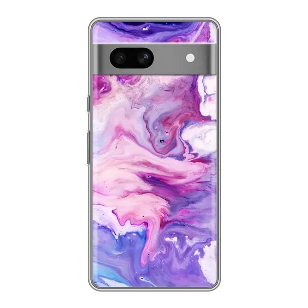 Чехол с рисунком «Фиолетовый мрамор» для Google Pixel 7A Чехол с рисунком «Фиолетовый мрамор» для Google Pixel 7A