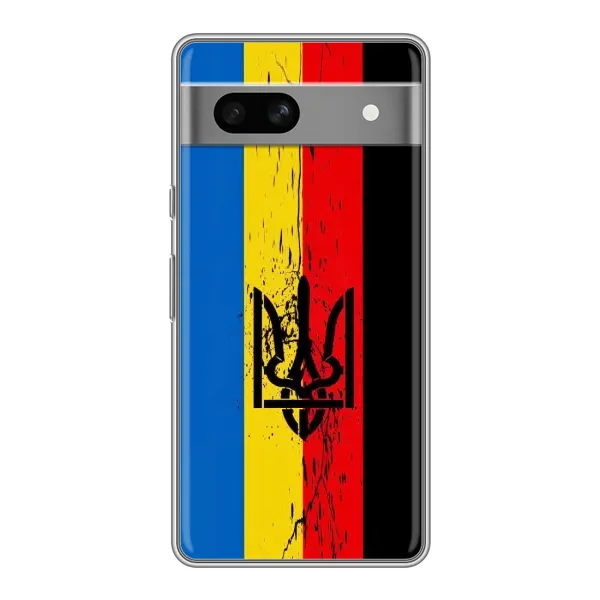 Чехол с рисунком «Флаг УПА» для Google Pixel 7A Чехол с рисунком «Флаг УПА» для Google Pixel 7A