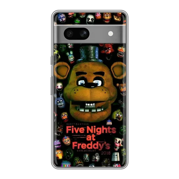 Чехол с рисунком «Freddy» для Google Pixel 7A
