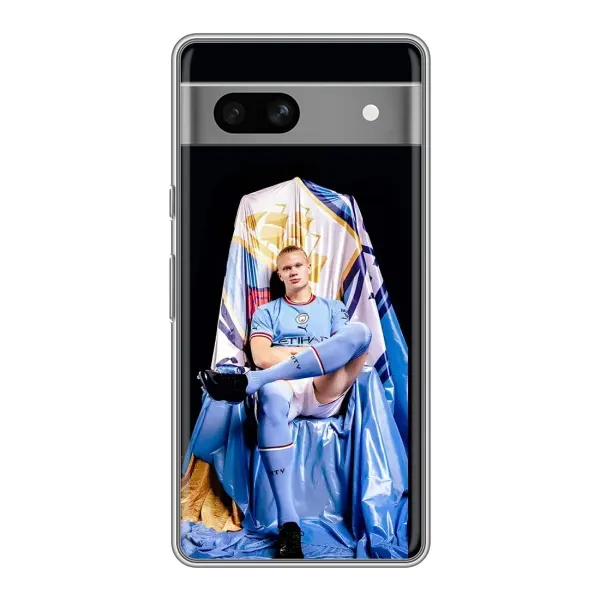 Чехол с рисунком «футболист Холанн» для Google Pixel 7A