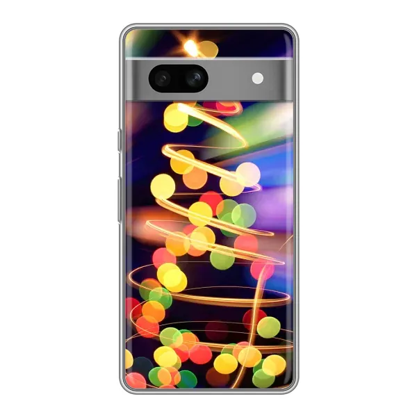 Чехол с рисунком «Гирлянды» для Google Pixel 7A