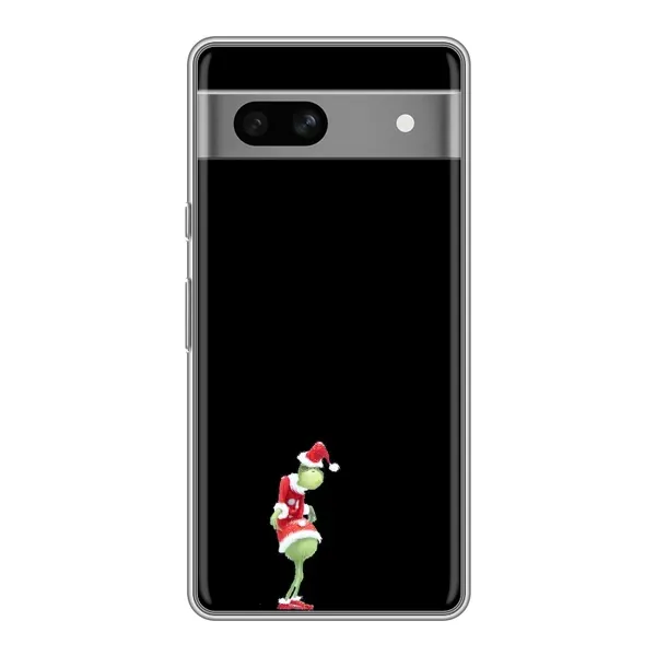 Чохол з малюнком «Грінч на чорному» для Google Pixel 7A Чохол з малюнком «Грінч на чорному» для Google Pixel 7A