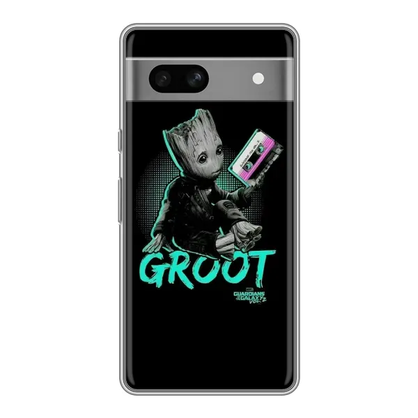Чехол с рисунком «Groot» для Google Pixel 7A