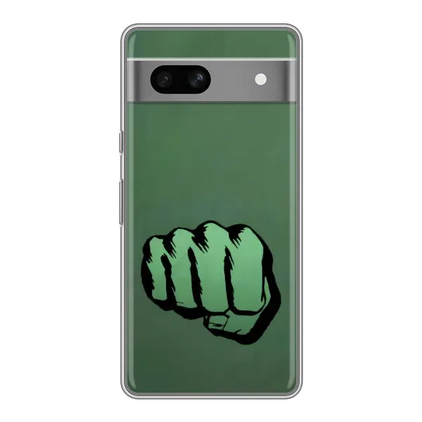 Чехол с рисунком «Халк» для Google Pixel 7A