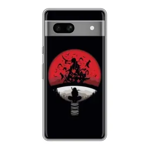 Чохли з принтом Ітачі Учіха на Google Pixel 7A (Ітачі на чорному)
