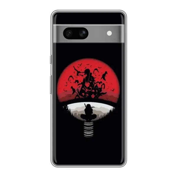Чехол с рисунком «Итачи на черном» для Google Pixel 7A Чехол с рисунком «Итачи на черном» для Google Pixel 7A