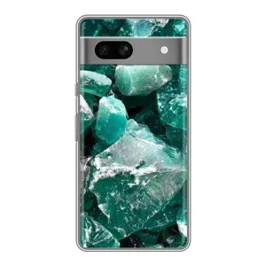 Чехол (Дорого -богато) на Google Pixel 7A (Изумруд)