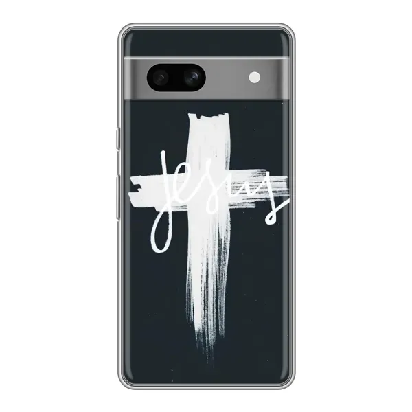 Чехол с рисунком «Jesus» для Google Pixel 7A Чехол с рисунком «Jesus» для Google Pixel 7A