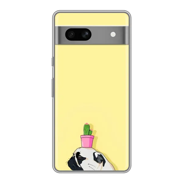 Чехол с рисунком «Кактус на голове» для Google Pixel 7A Чехол с рисунком «Кактус на голове» для Google Pixel 7A