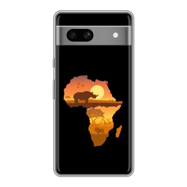 Чохол з малюнком «Карта» для Google Pixel 7A Чохол з малюнком «Карта» для Google Pixel 7A