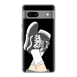 Чохол з Прикольним Принтом на Google Pixel 7A (Кеди)