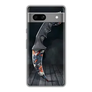 Чехол с рисунком «Кинжал КС ГО» для Google Pixel 7A