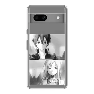 Чохли з героями АНИМЕ на Google Pixel 7A (Кіріто-Асуна)