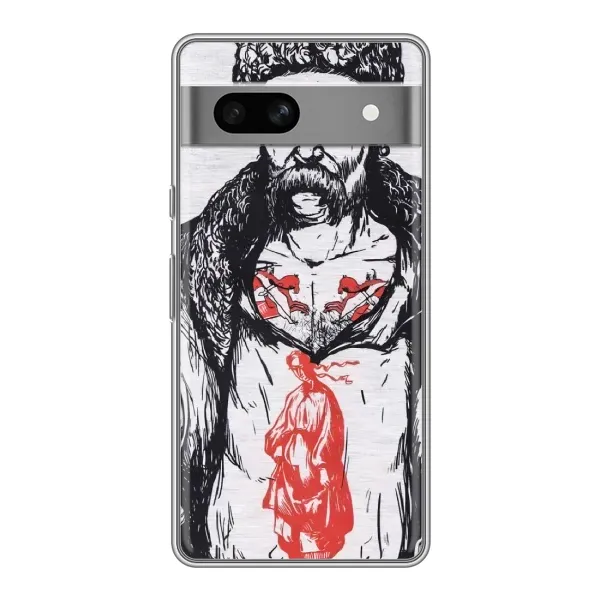 Чехол с рисунком «Кобзарь» для Google Pixel 7A Чехол с рисунком «Кобзарь» для Google Pixel 7A