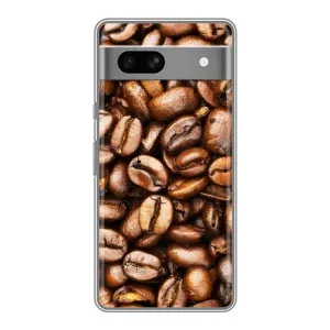Чохол з зображенням смачної їжі для Google Pixel 7A (Кава)