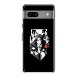 Чохли з принтом Ітачі Учіха на Google Pixel 7A (Коллаж Ітачі)