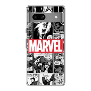 Силиконовый Чехол для Google Pixel 7A (Комикс Марвел)