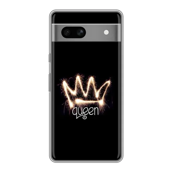 Чехол с рисунком «Корона» для Google Pixel 7A