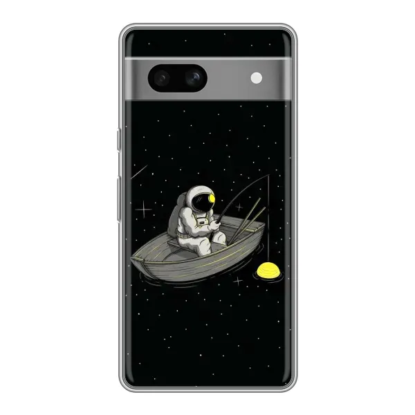 Чехол с рисунком «Космонавт на рыбалке» для Google Pixel 7A Чехол с рисунком «Космонавт на рыбалке» для Google Pixel 7A