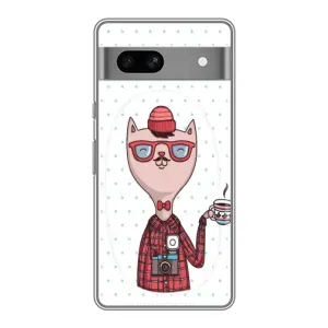 Чохол на тематику: Коти для Google Pixel 7A (Кіт аристократ)