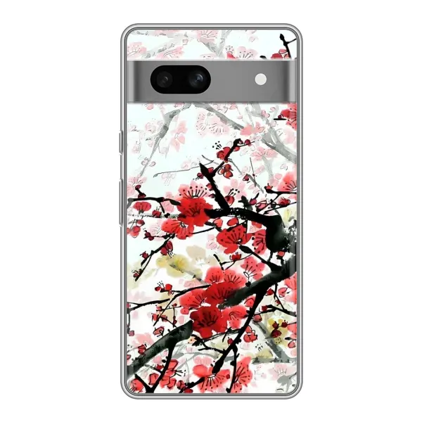 Чохол з малюнком «Гарна Сакура» для Google Pixel 7A Чохол з малюнком «Гарна Сакура» для Google Pixel 7A
