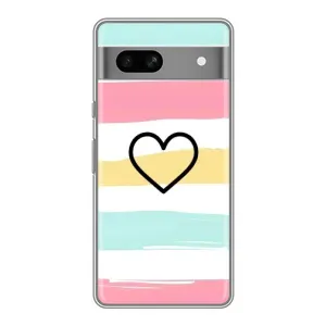 Чохли з тематикою "Маленькі Сердчеки" на Google Pixel 7A (Гарне сердечко)
