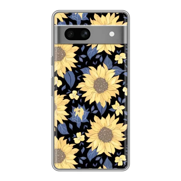 Чехол с рисунком «красивые цветы» для Google Pixel 7A