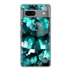 Чехол (Дорого -богато) на Google Pixel 7A (Кристалы)