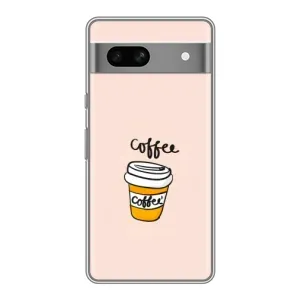Чохол з зображенням смачної їжі для Google Pixel 7A (Кружка Кави)