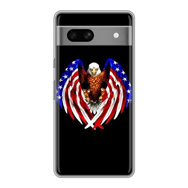 Чохол з малюнком «Крила США» для Google Pixel 7A