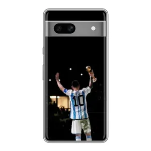 Чохли Лео Мессі Аргентина для Google Pixel 7A (Лео Чемпіон)