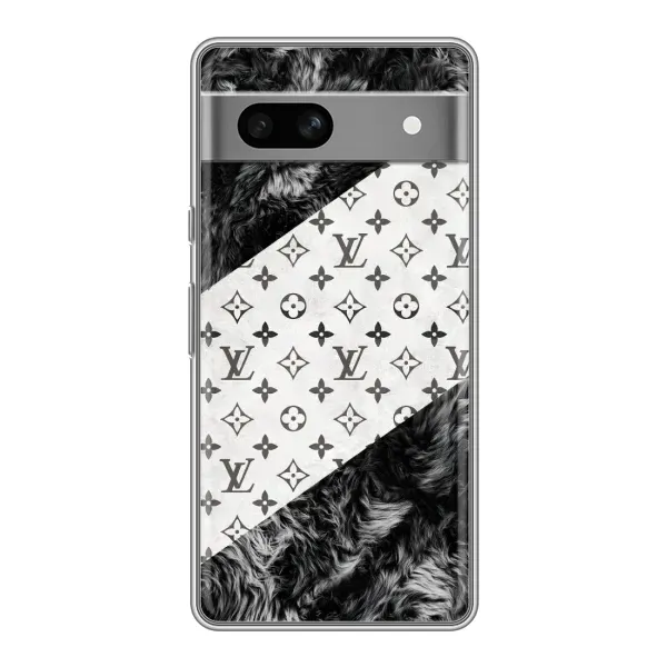 Чохол з малюнком «LV на білому» для Google Pixel 7A