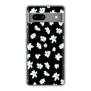 Чохол з ромашками на Google Pixel 7A (Маленькі ромашки)